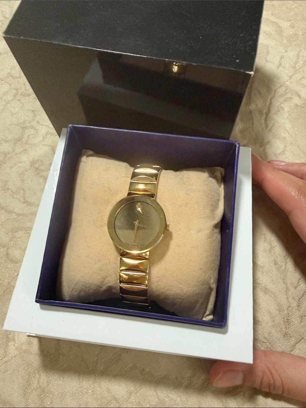 MOVADO Gold Tone Women's Bracelet Watch
